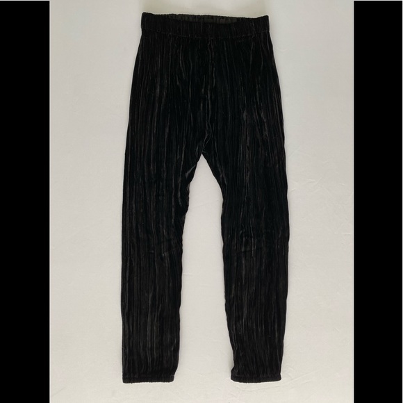Forte Forte Pleated Velveted Jogger Pants Black - Picture 2 of 9
